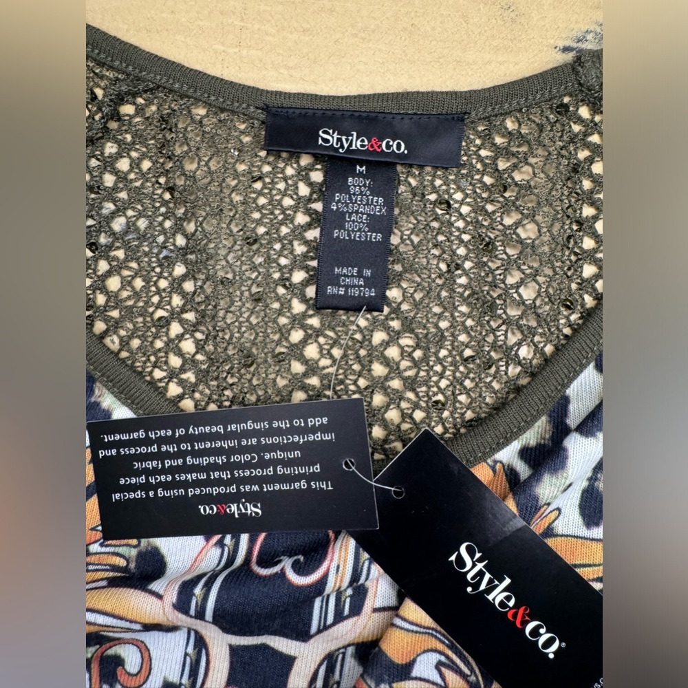 Style & Co Top - Picture 3 of 6